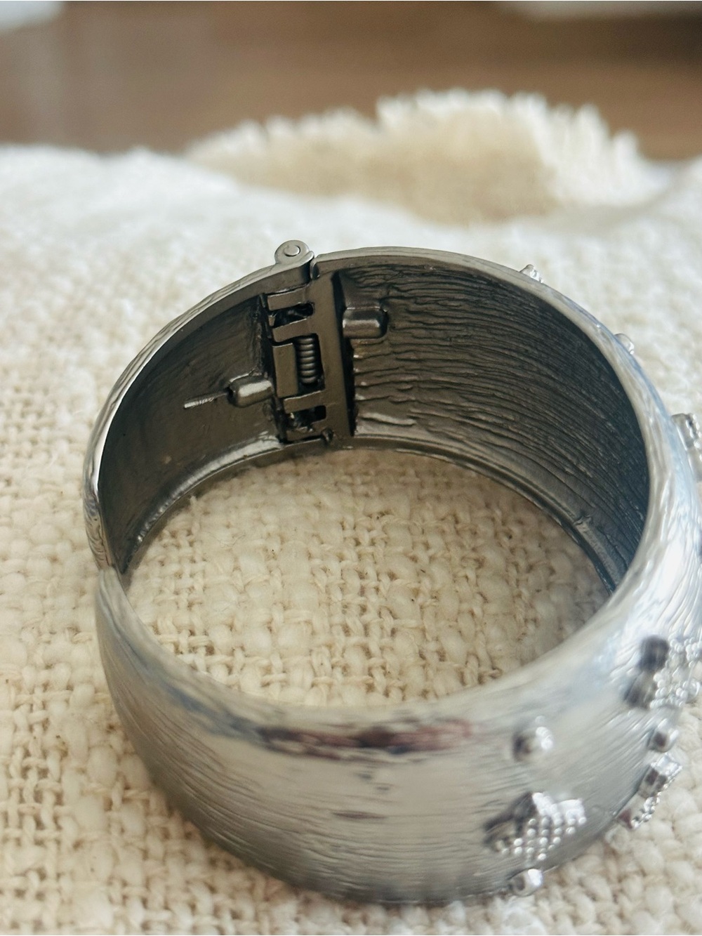 Matte Silver Cuff - Picture 4 of 5